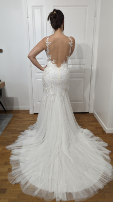 Robe de mariée Cymbeline White One d'occasion pas chère taille 40/42 - Joyne