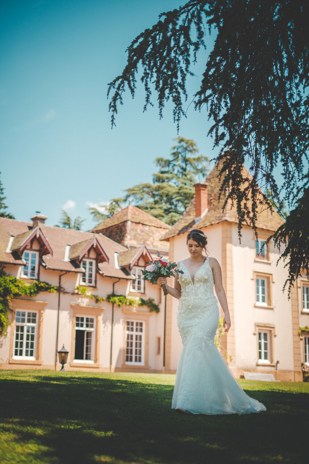 Robe de mariée Anna sposa d'occasion pas chère taille 38/40 - Joyne