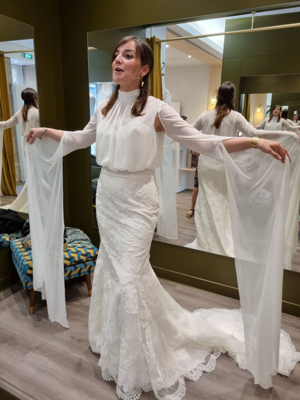 Robe de mariée Alberto Palatchi d'occasion pas chère taille 38/40 - Joyne