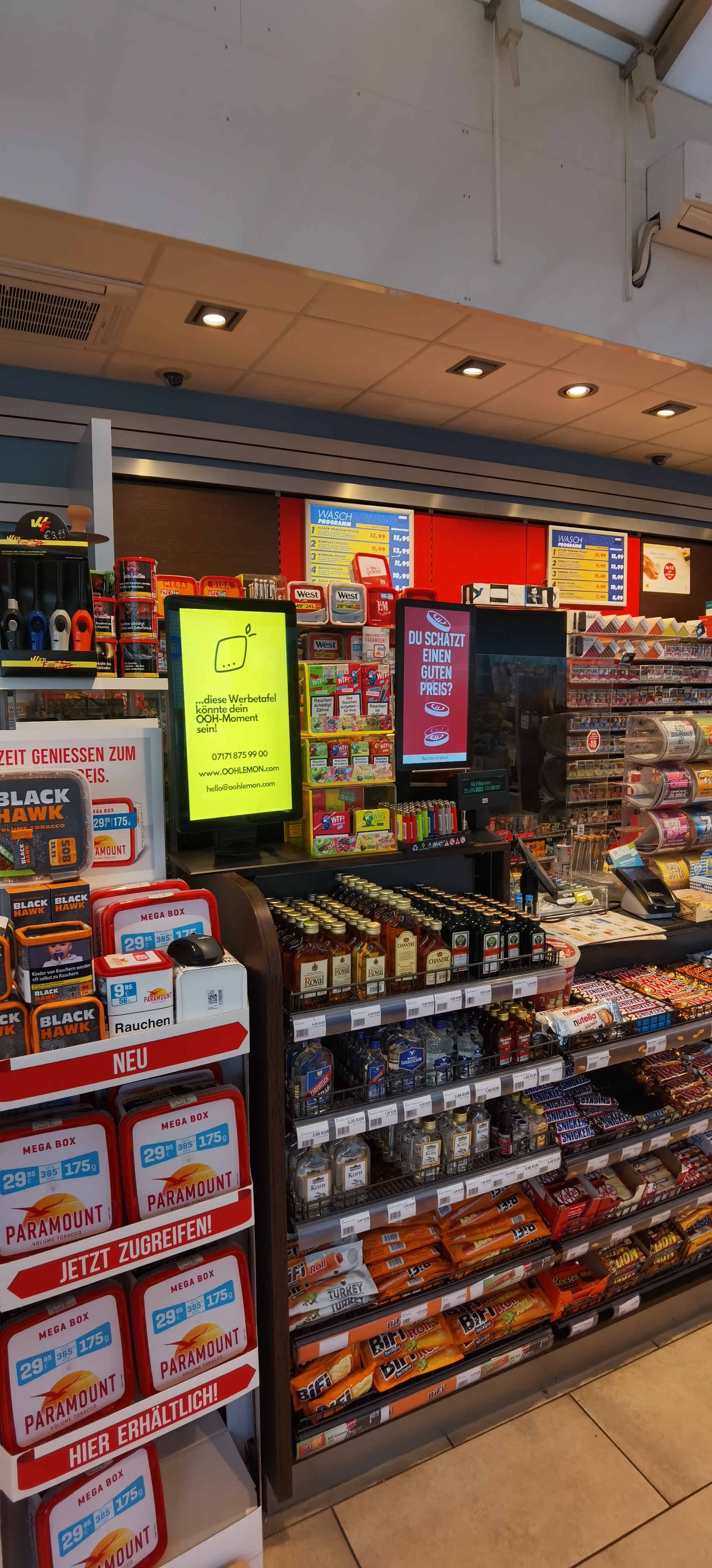 Thekendisplay Tankstelle Elsser GD