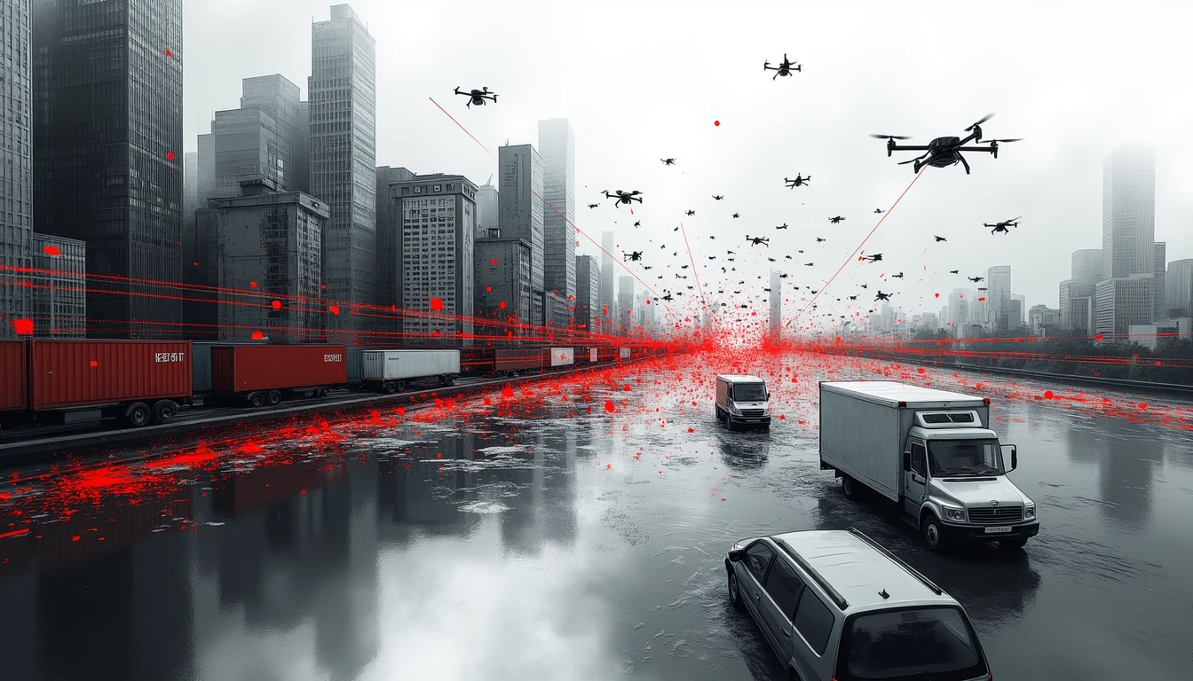 Contrasting traditional vs AI-enhanced military logistics networks