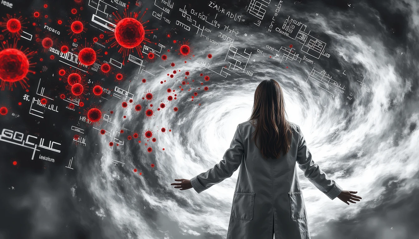 Scientist transforming complex data into breakthrough solutions