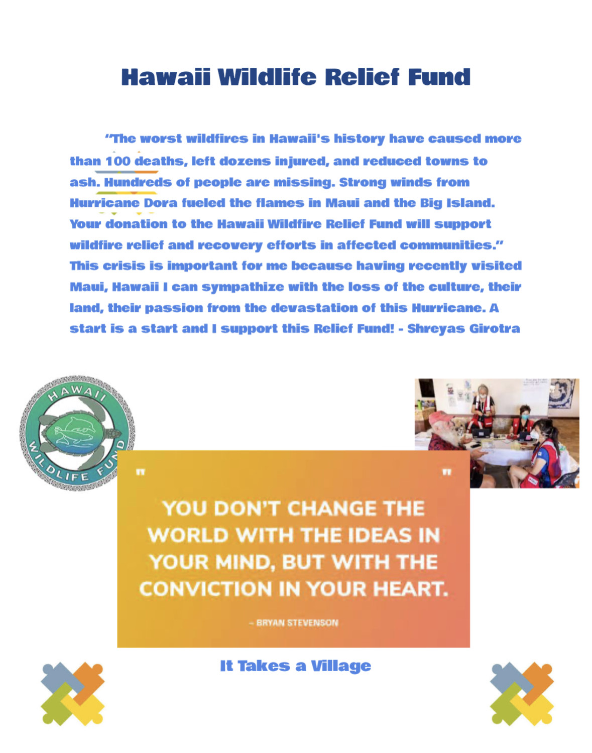 World Humanitarian Day Flyer