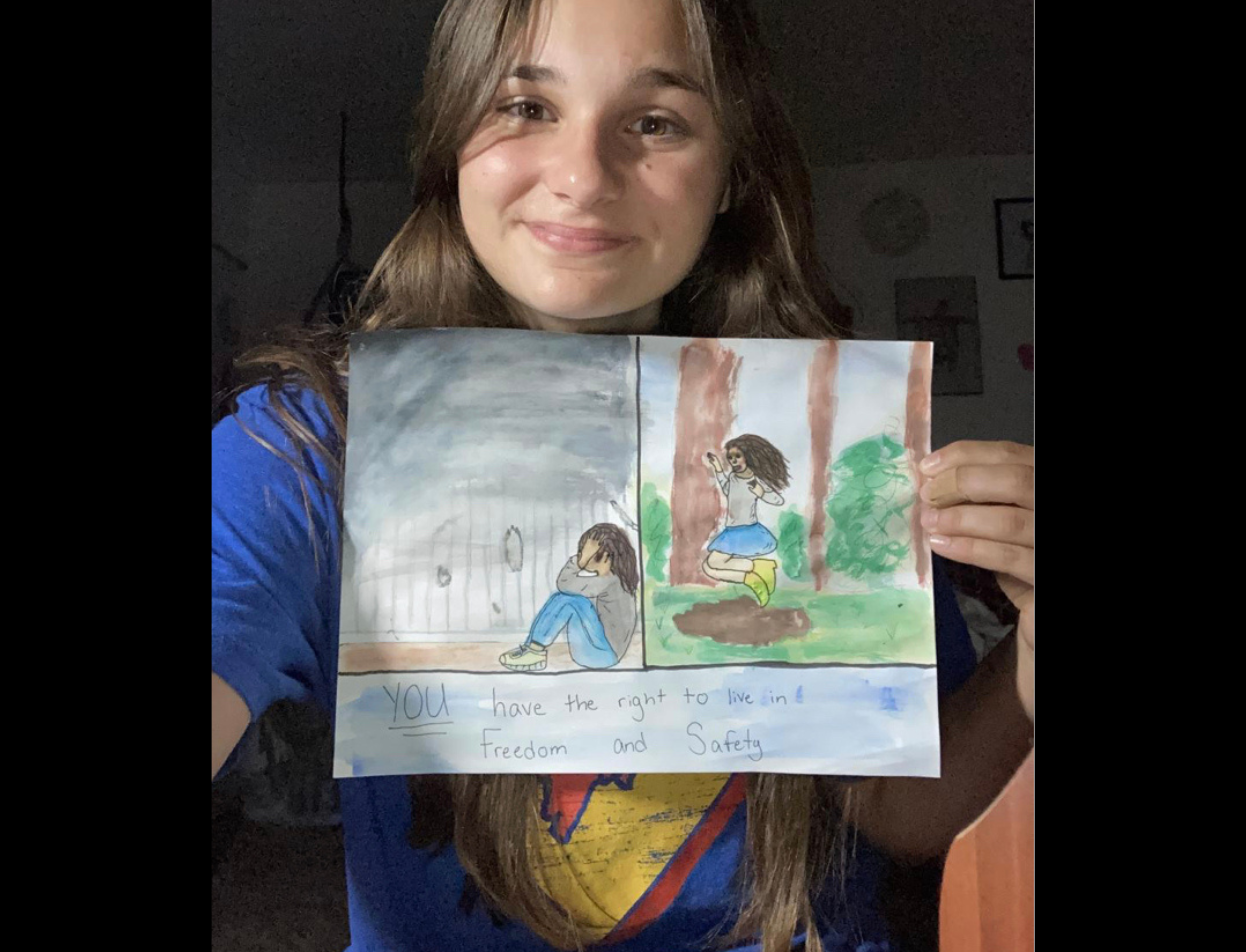 UDHR Drawing (Step 1 of 5-Step Project)