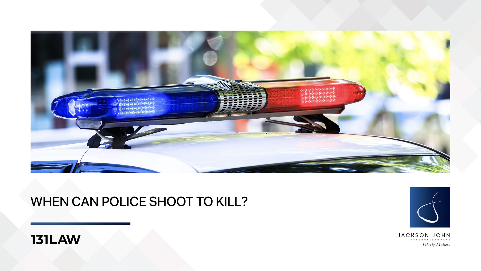 When can the Police Shoot to Kill?