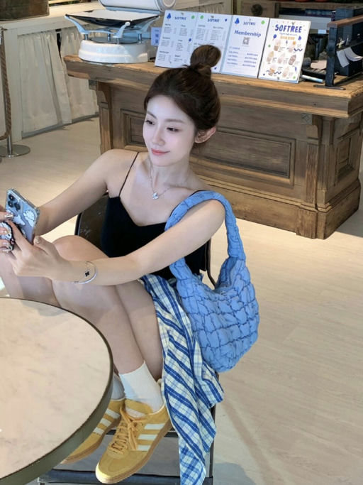 【7折】【奶蓝云朵包】