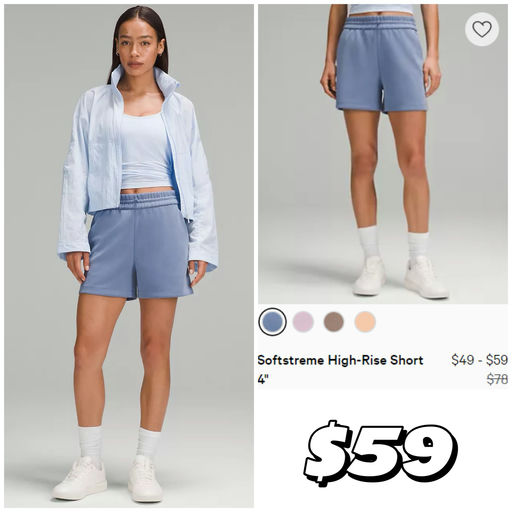 「#Lulu 周四折扣速报 」绝美绿洲蓝，全线下折