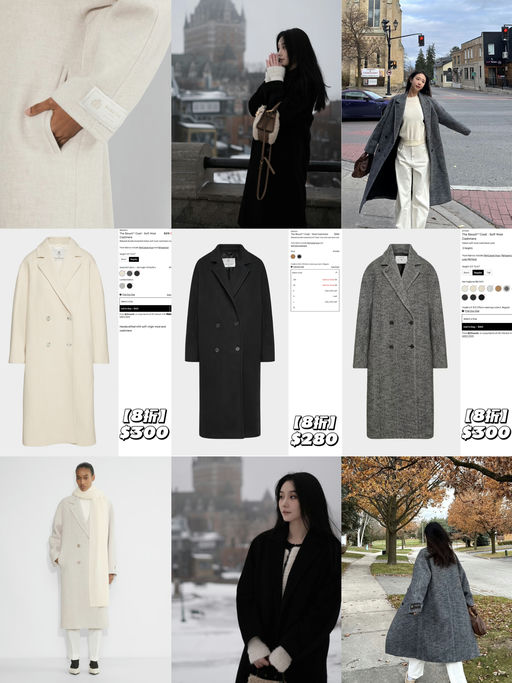 🌨️【小红书超火】【Slouch 大衣8折】