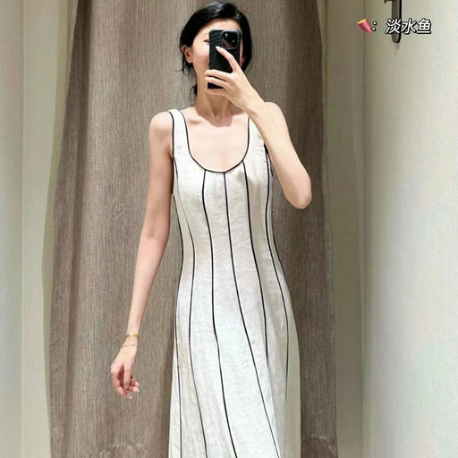 【补M码！】Massimo Dutti最火条纹裙