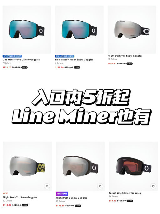 【5折！】雪镜领头羊