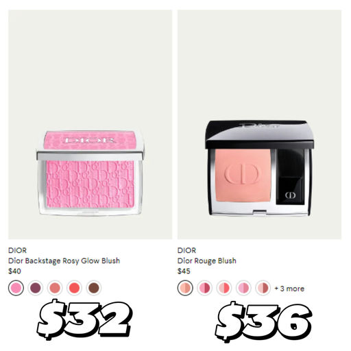 【美妆8折】Dior 罕见参加