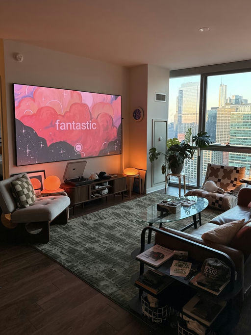 🎬【专业影院搬回家】【众筹千万的美金投影仪】