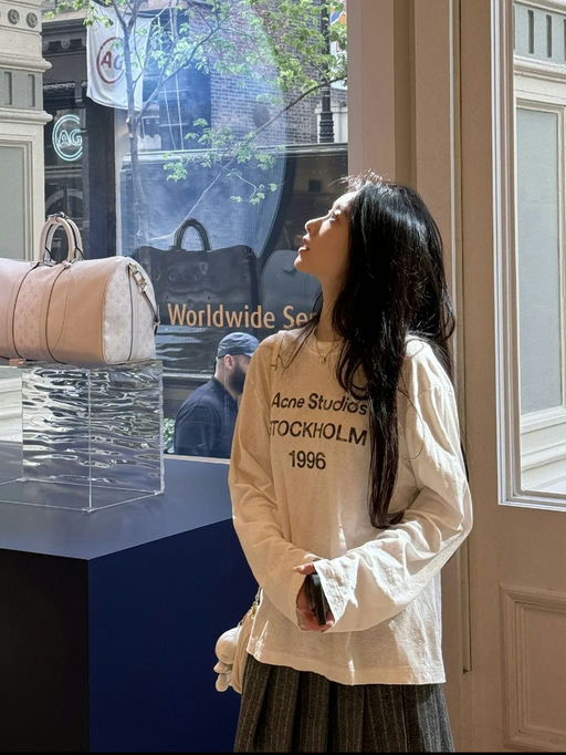 【史低75折！】【Acne 长袖T恤】