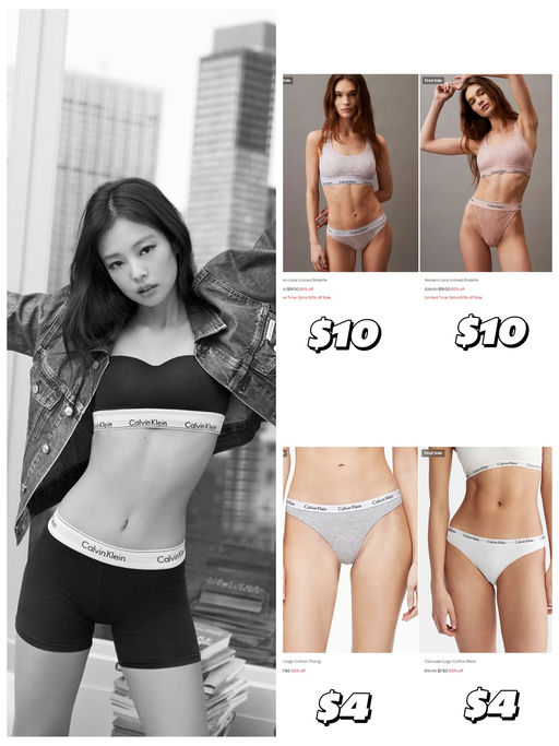 【CK 额外5折】【内衣仅$6】