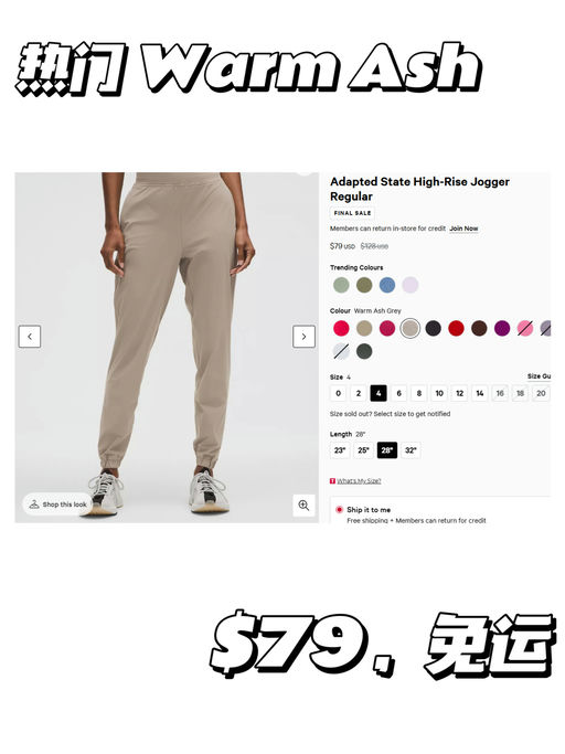 📕【超多好评款】【$79，免运】