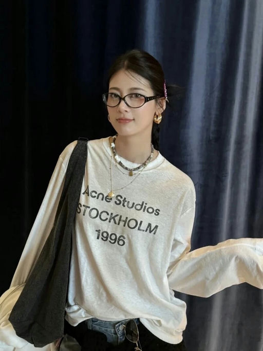 【史低75折！】【Acne 长袖T恤】