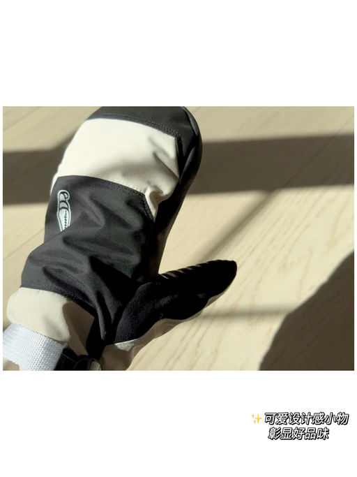 【喵总严选】【可爱大螃蟹滑雪手套】