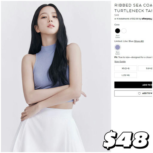 【Jisoo 同款大上新！】超适合亚洲身材