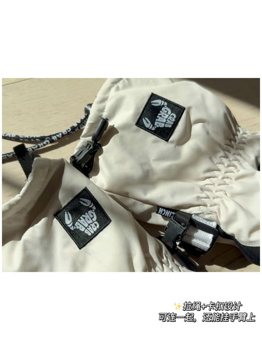 【喵总严选】【可爱大螃蟹滑雪手套】