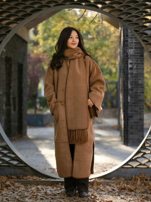 🧣【6折围巾大衣】【火遍中欧韩】