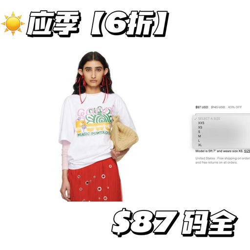 【明朗少女】Ganni，6折