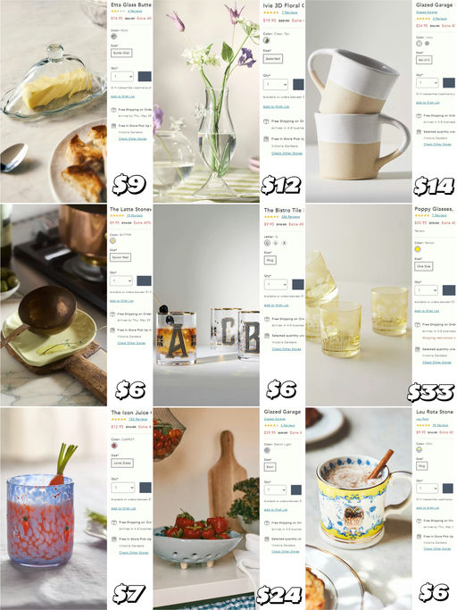 【好久不见】Anthropologie 额外6折挖宝