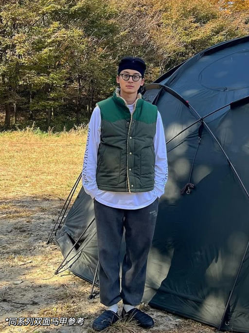 【难得6折】连帽羽绒马甲