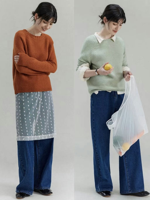 【今年最火酒桶裤】【$53，免运】