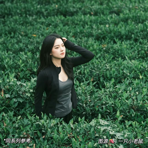 【万年无折黑色】显瘦钻石纹