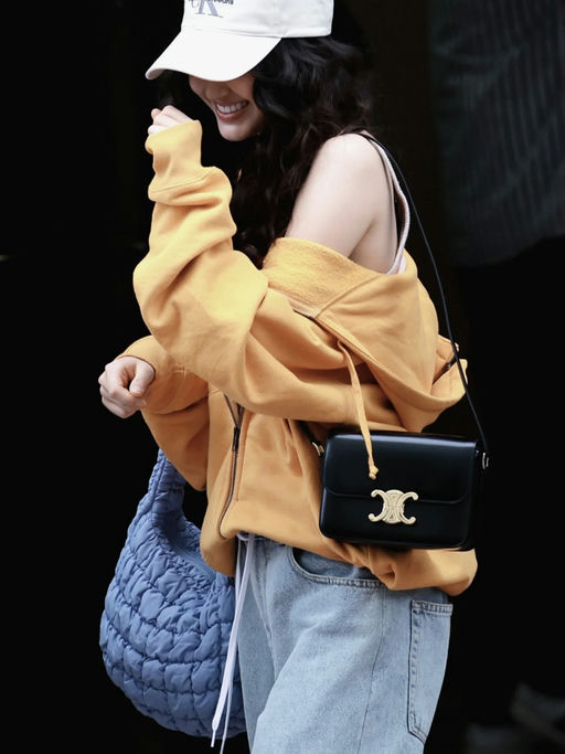 【7折】【奶蓝云朵包】