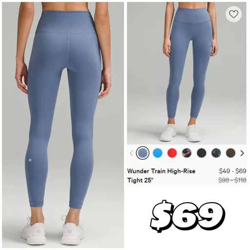 「#Lulu 周四折扣速报 」绝美绿洲蓝，全线下折