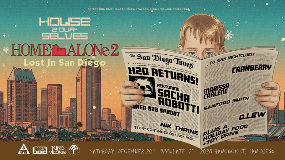 Flyer for House2Ourselves: Home Alone 2 - Lost in San Diego