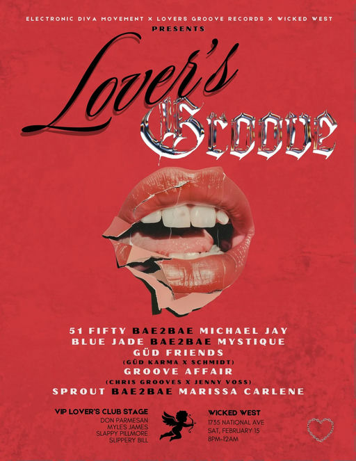 Lover's Groove flyer