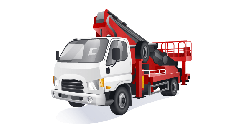 Автовышка АГП 28 м Horyong 280A на базе Hyundai HD-78