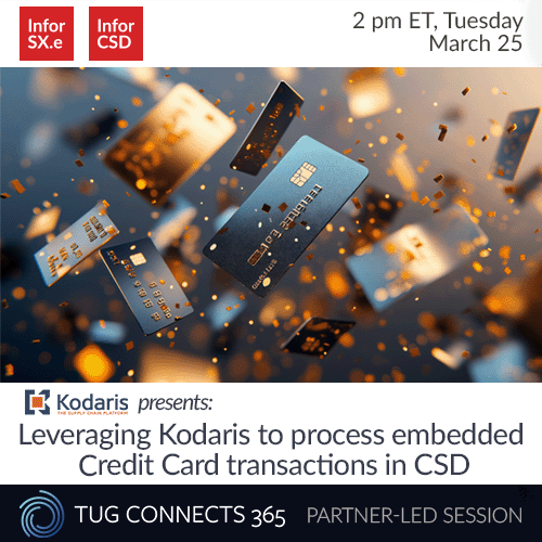 Kodaris Presents: Leveraging Kodaris to Process Embedded Credit Card Transactions in CSD