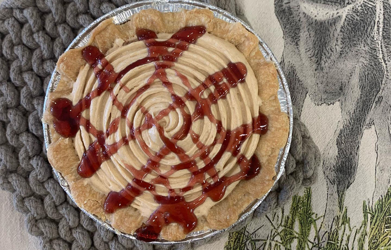Stop in Peggy Jean's Pies to pick up a made-from-scatch pie in Columbia, MO.