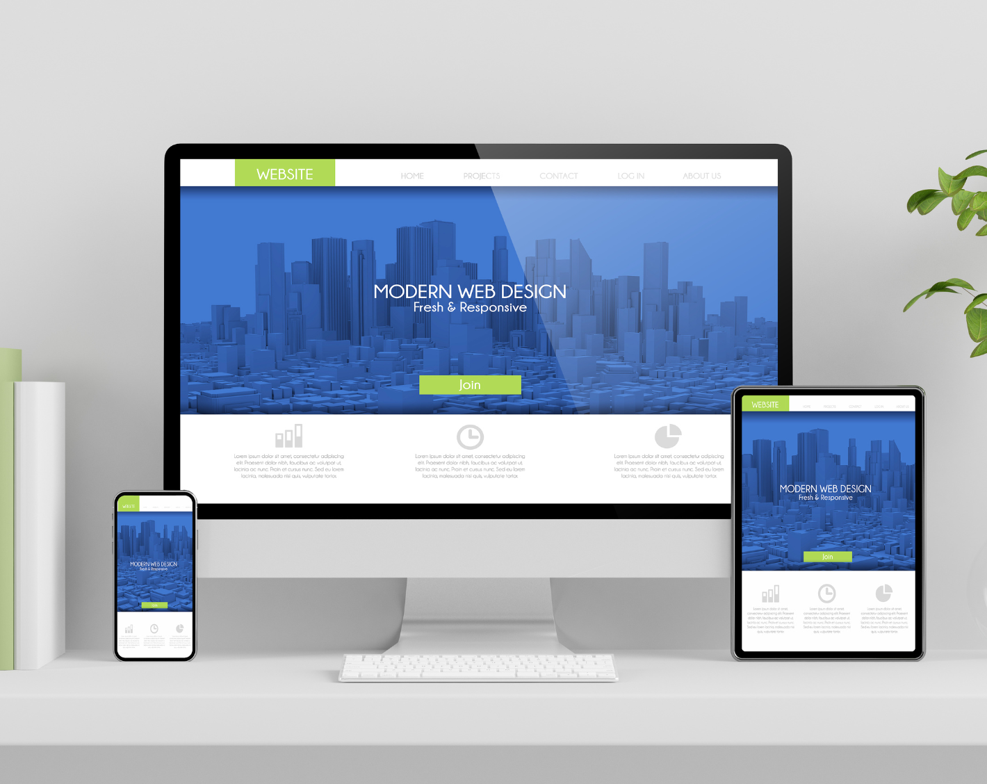 Financial Services Web Design
