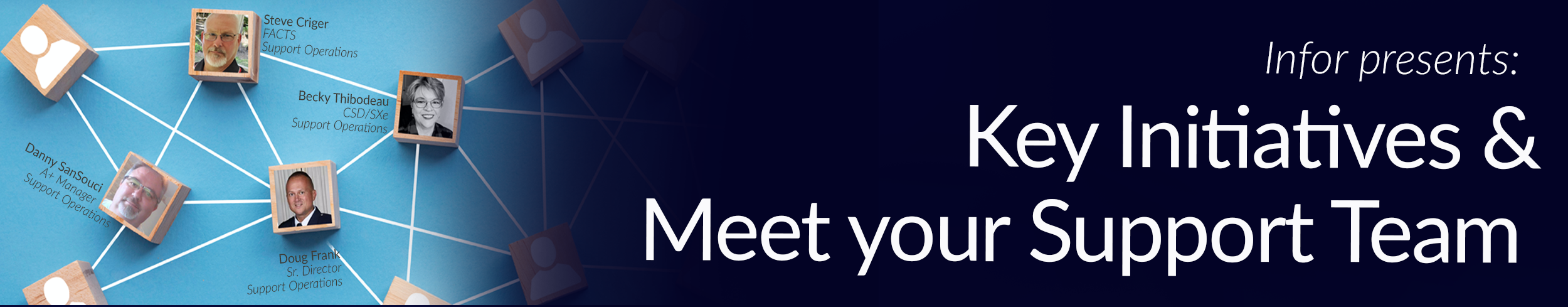 Infor Key Initiatives and Meet Your Support Team