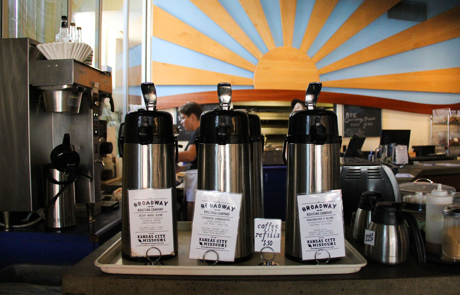 Try homemade sandwiches, soups and bakery items at Uprise Bakery in Columbia, MO.