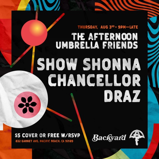 AUF @ Backyard #2 flyer