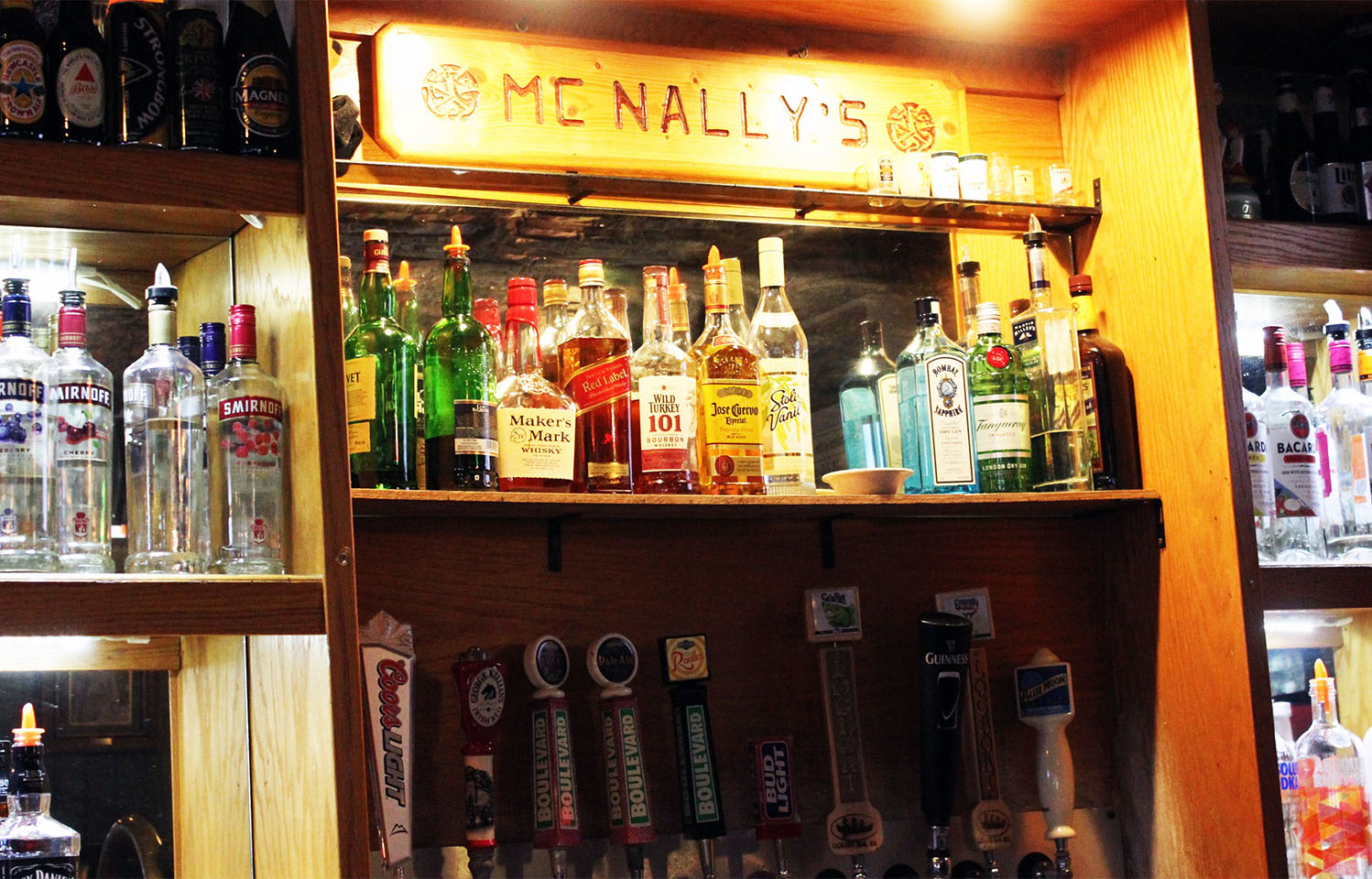 McNally's is the perfect spot for unwinding after work with drinks and some company in Columbia, MO.