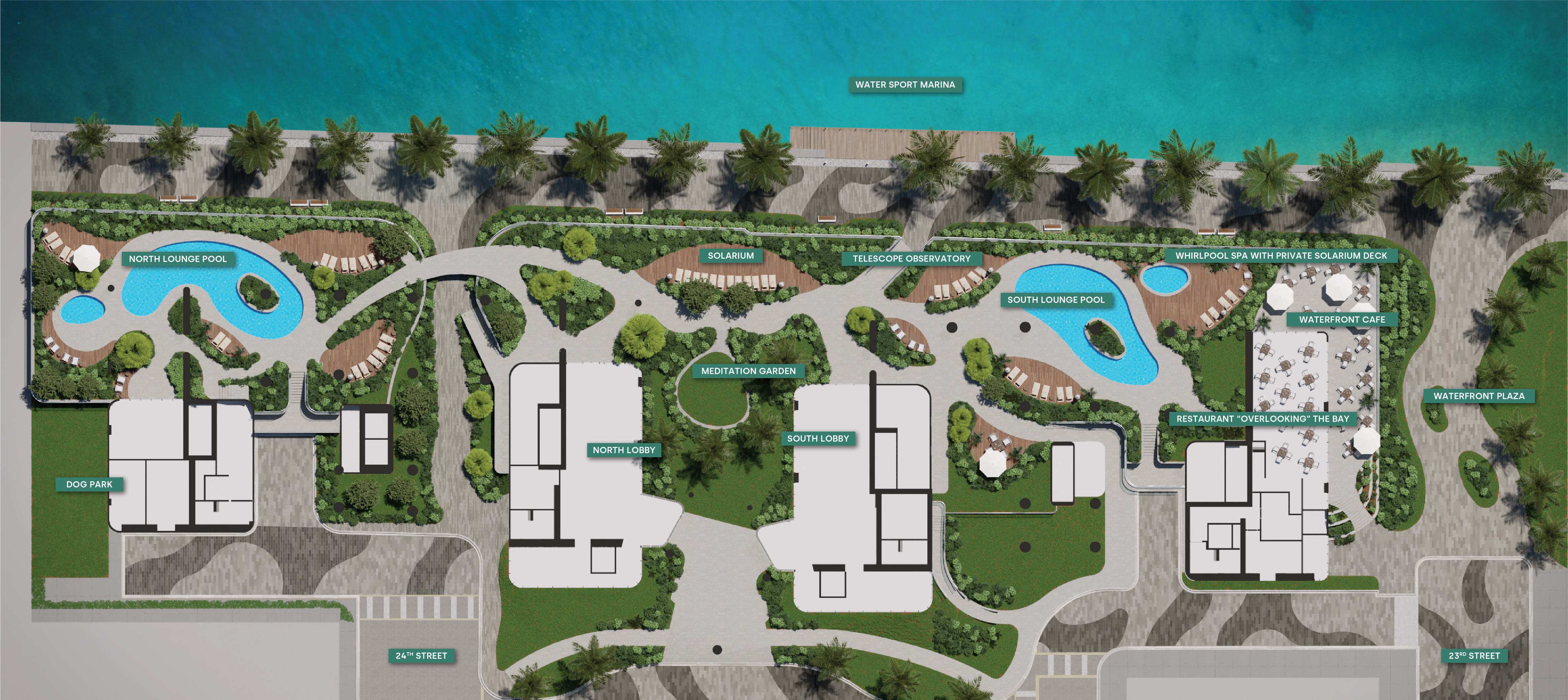 Real estate property located at Aria Reserve, PH 5702, Miami, FL