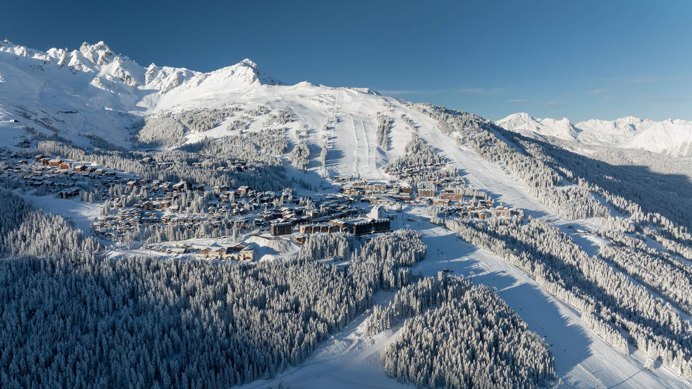 Courchevel 1850 Ski Resort - Luxury ski hotel gallery image 2 showing alpine architecture, interior design, or mountain views