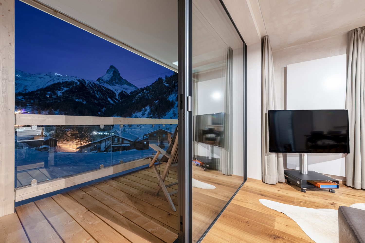 Matterhorn FOCUS - Luxury ski hotel gallery image 5 showing alpine architecture, interior design, or mountain views