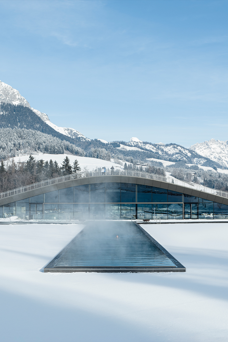 Hotel Krallerhof - Luxury ski hotel gallery image 3 showing alpine architecture, interior design, or mountain views