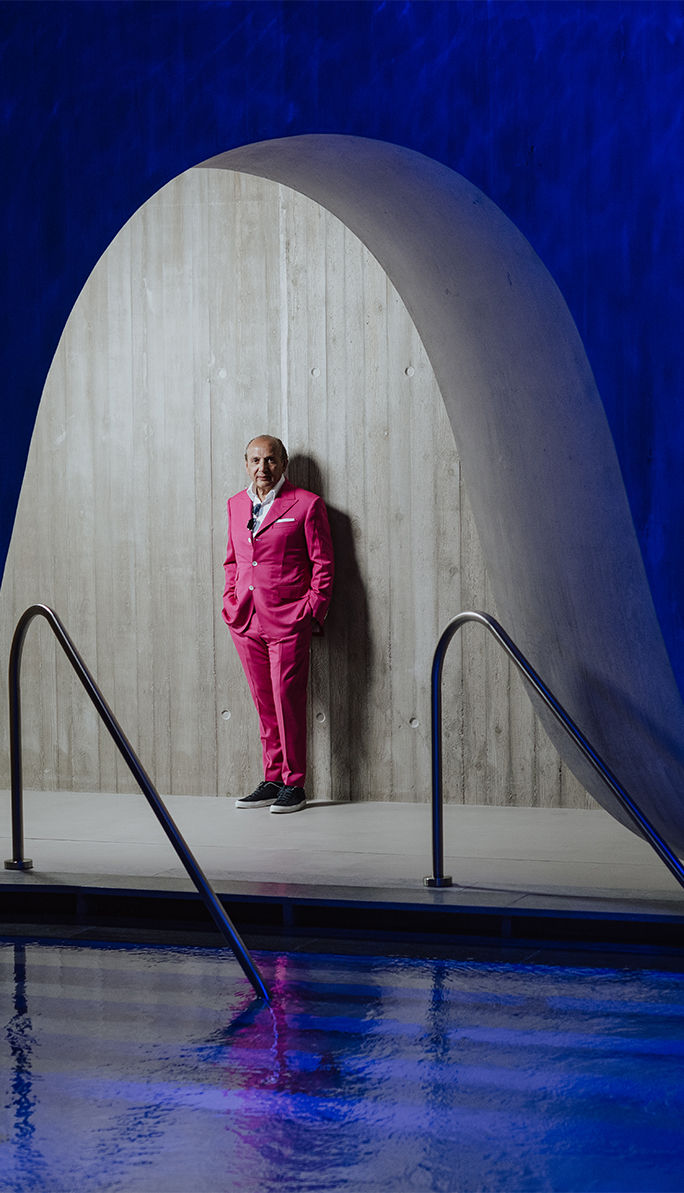 Hotel Krallerhof - Luxury ski hotel gallery image 13 showing alpine architecture, interior design, or mountain views