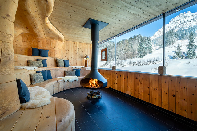 mama thresl - Luxury ski hotel gallery image 14 showing alpine architecture, interior design, or mountain views
