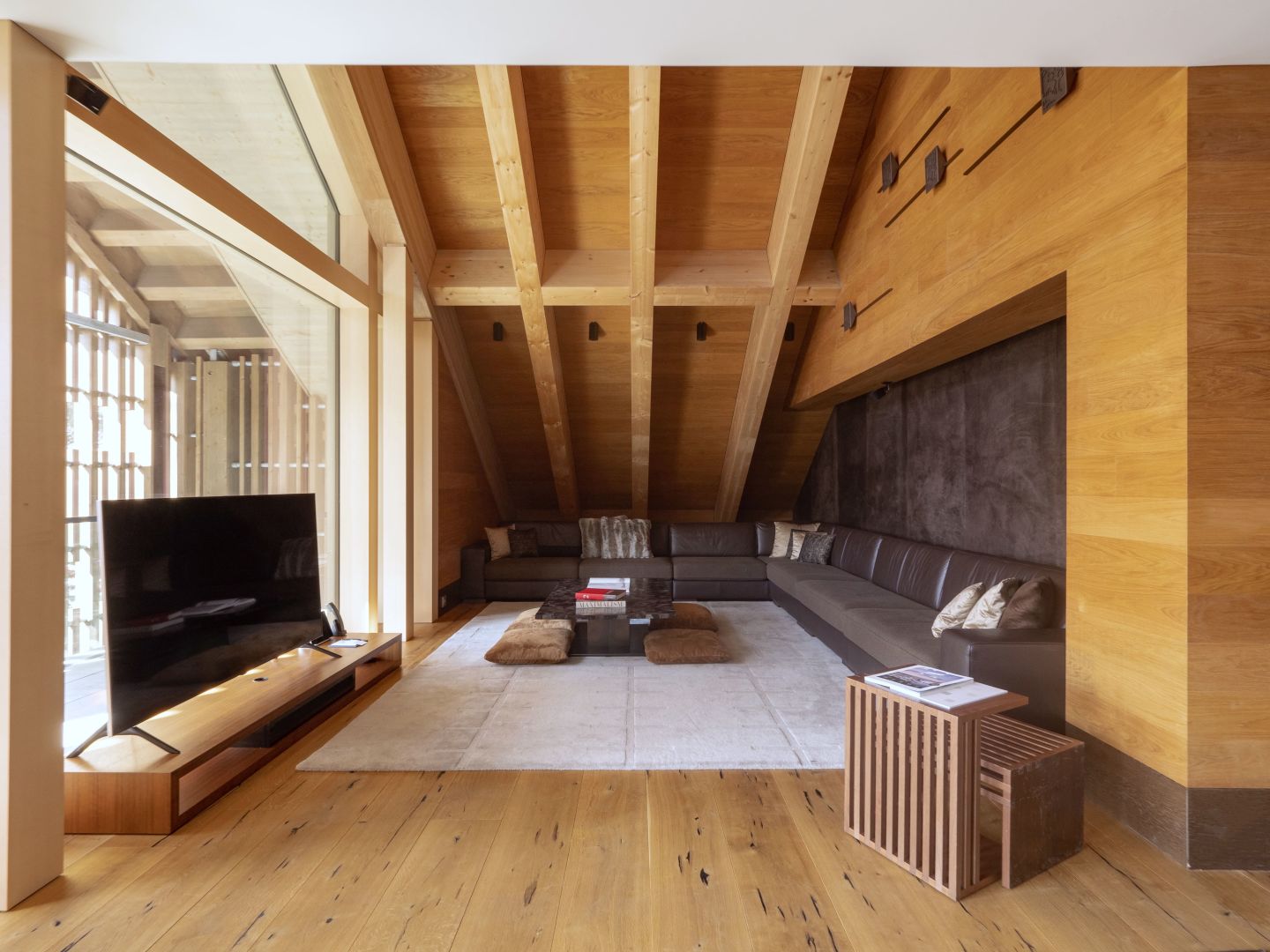 The Chedi Andermatt - Luxury ski hotel gallery image 24 showing alpine architecture, interior design, or mountain views