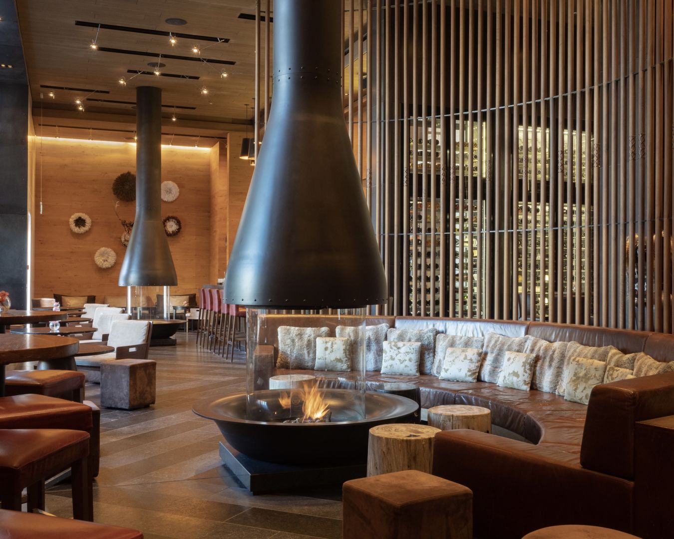 The Chedi Andermatt - Luxury ski hotel gallery image 7 showing alpine architecture, interior design, or mountain views