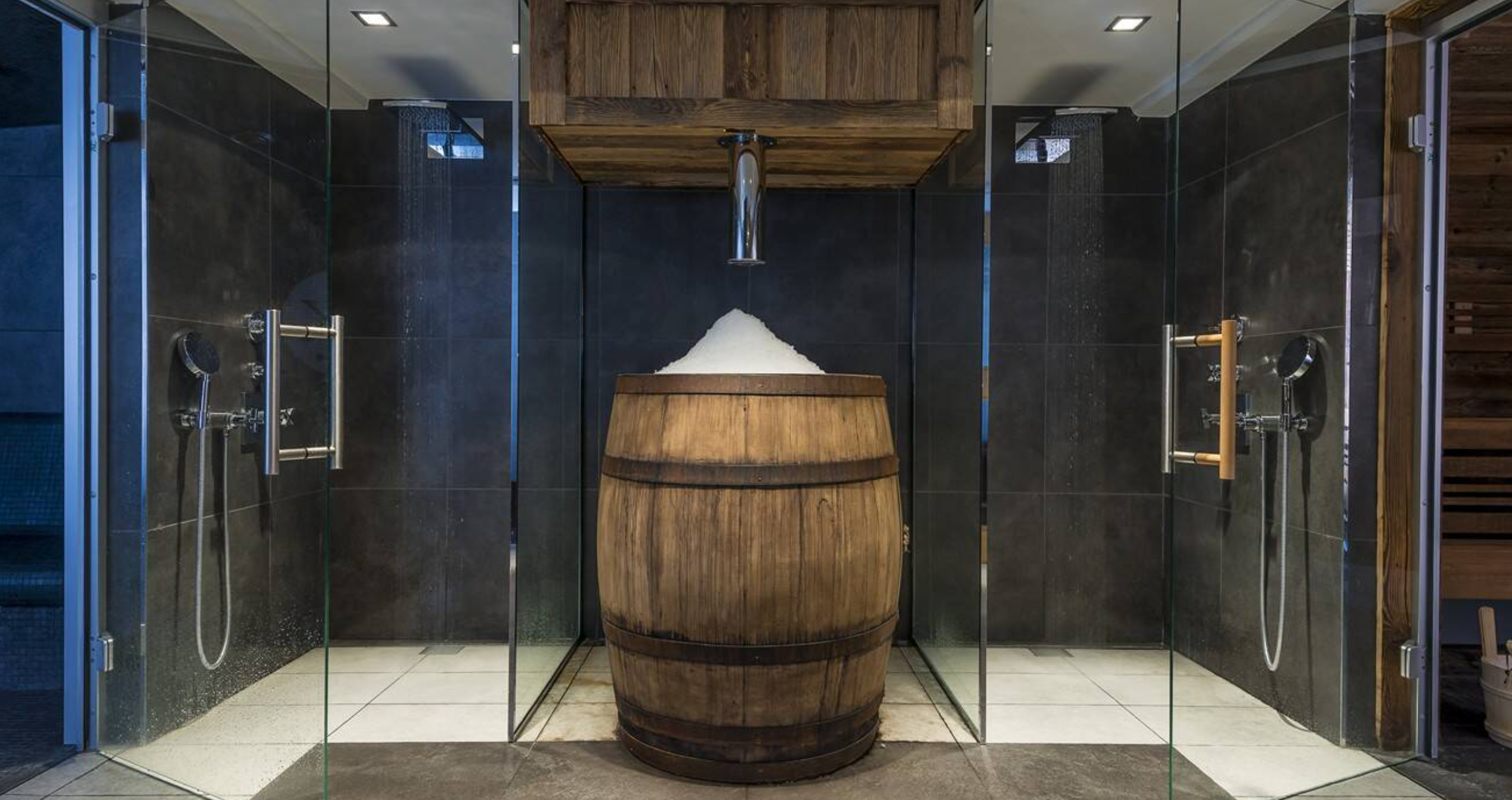 Le Kaïla - Luxury ski hotel gallery image 6 showing alpine architecture, interior design, or mountain views